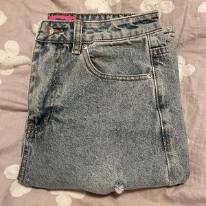 Edikted Wide or Die Ripped Jeans